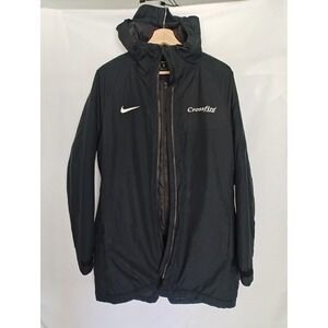 Nike Jacket Academy 18 Stadium Parka  Puffer Hooded‎ Longline 893782-451 Black M